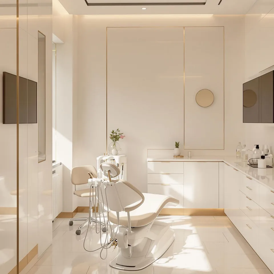 Concept rendering of a Vista Dental treatment room